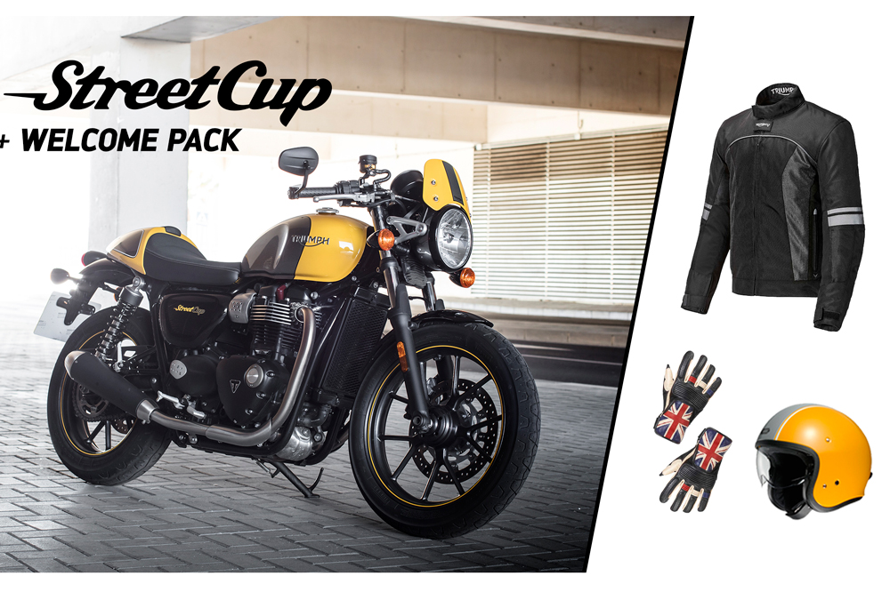 Triumph Street Cup pack regalo