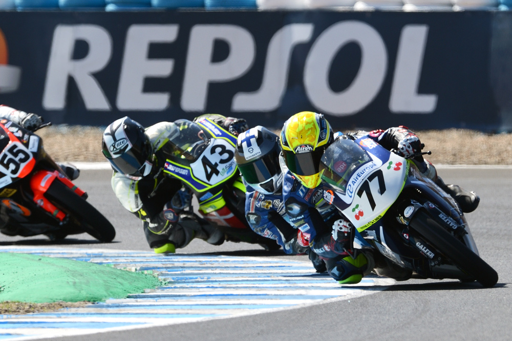 Andreas Pérez logro la victoria en la European Talent Cup