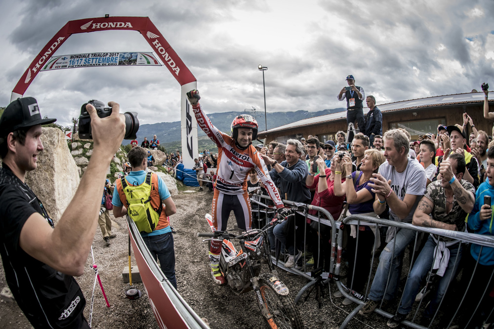 Toni Bou, victoria en el Trial de Italia 2017