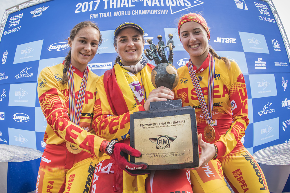 Victoria de España en el Trial de las Naciones Femenino