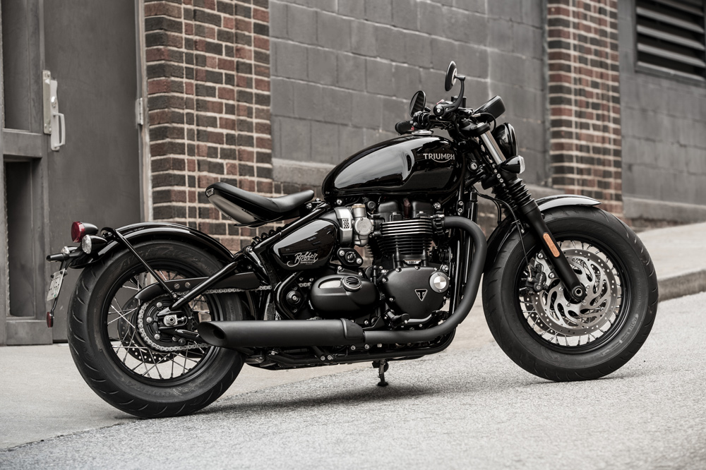 Triumph Bonneville Bobber Black 2018