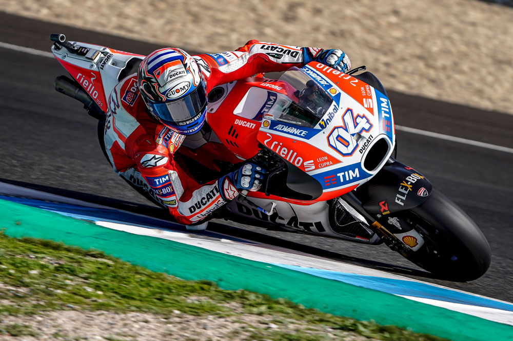 Andrea Dovizioso bate el record de Jerez