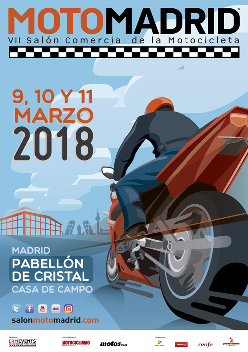 Cartel Salon MotoMadrid 2018