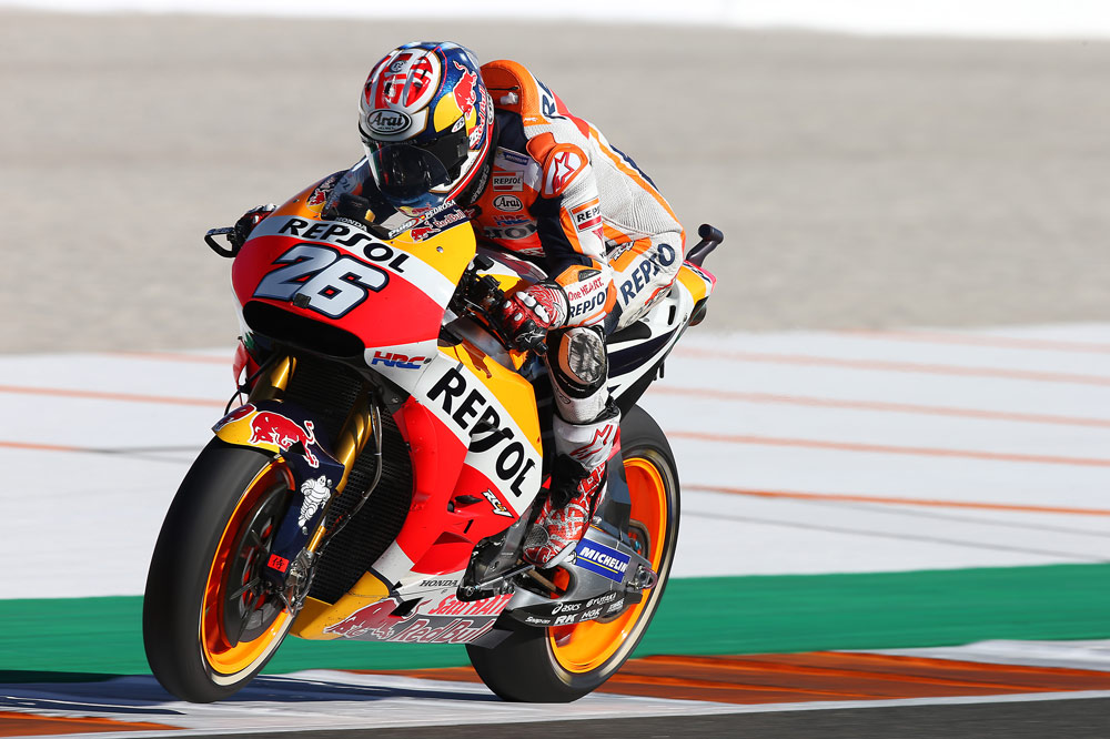 Victoria de Dani Pedrosa en el GP de Valencia
