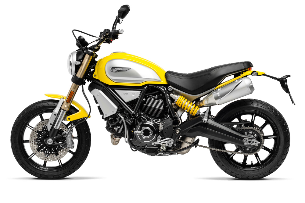 Versión básica de la Ducati Scrambler 1100