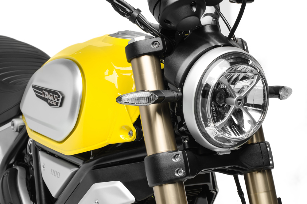 Ducati Scrambler 1100, faro delantero