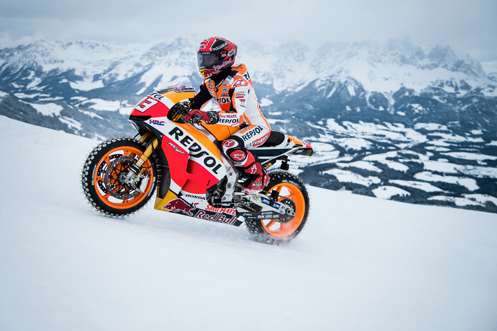 Consejos para circular en moto en invierno