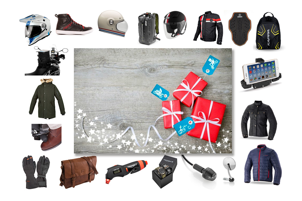 20 regalos de Navidad motera