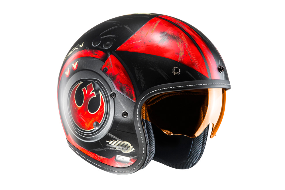 Casco jet FG 70s Poe Dameron de HJC