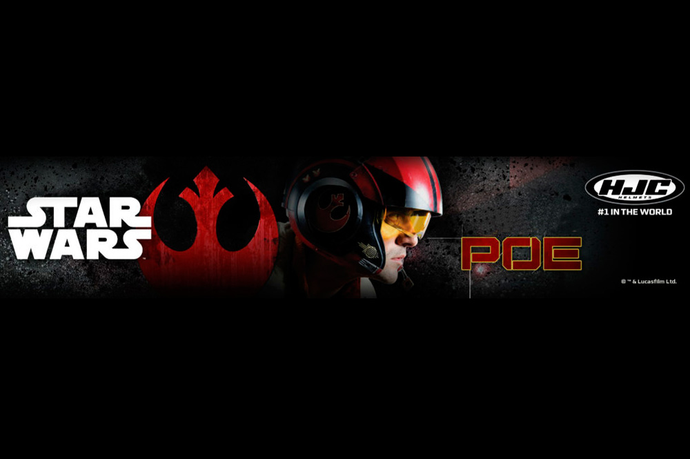 Casco jet FG 70s Poe Dameron de HJC
