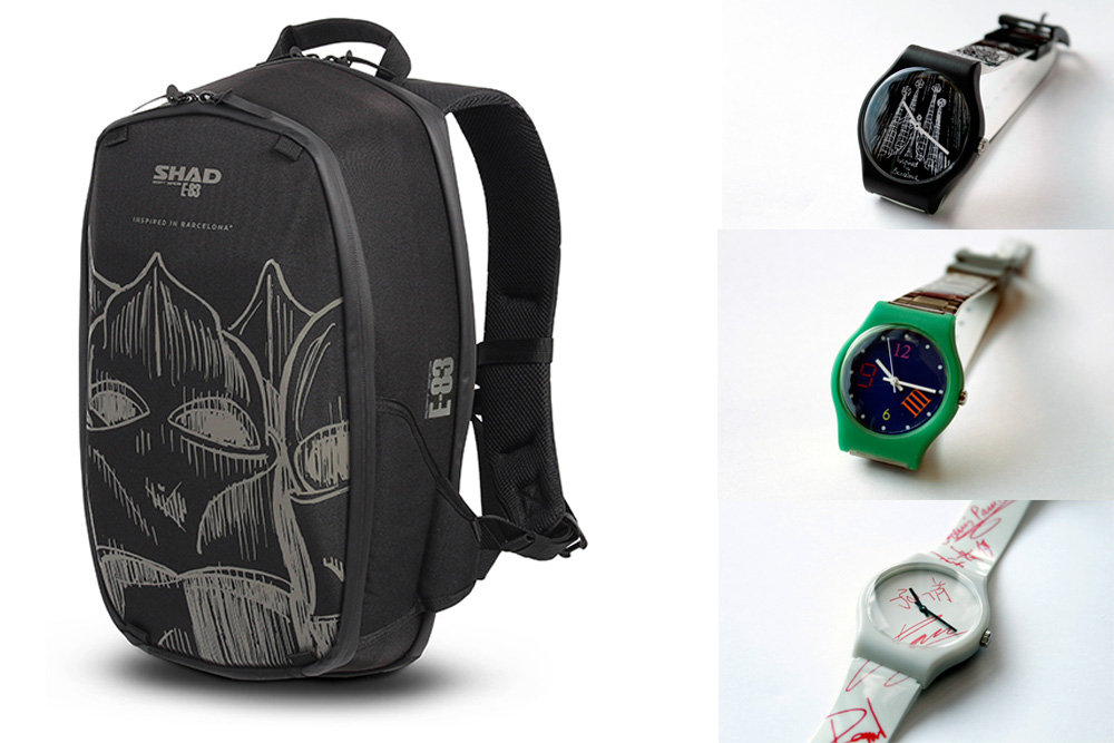 Mochila Shad y relojes Unión Suiza