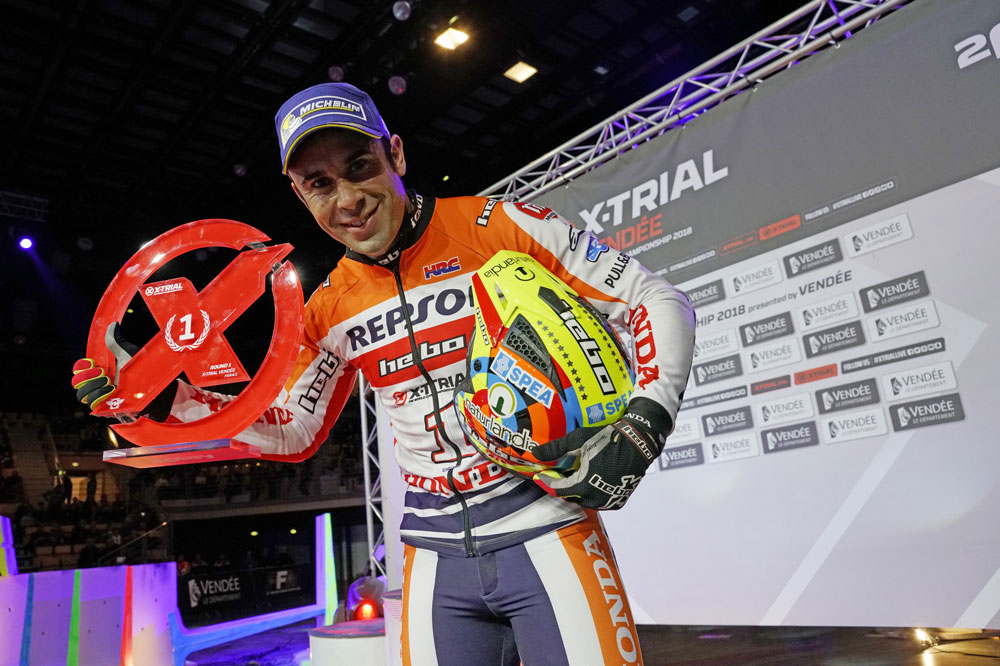 Victoria de Toni Bou en el X Trial de Vendee