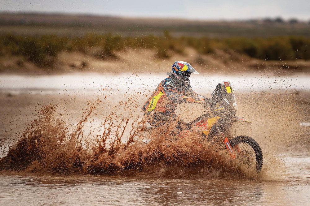 Victoria y liderato de Mattias Walkner tras la décima etapa del Rally Dakar