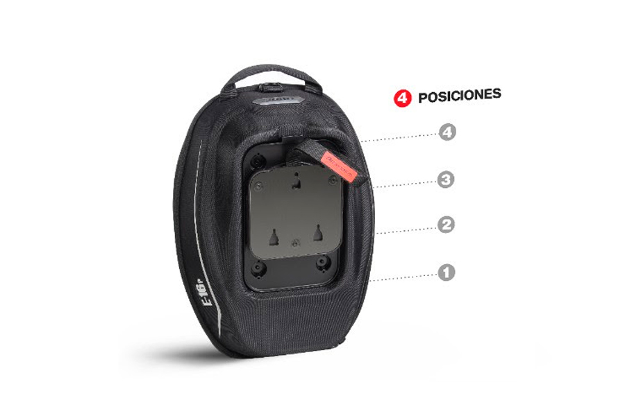 Pin System para bolsas de despósito de Shad