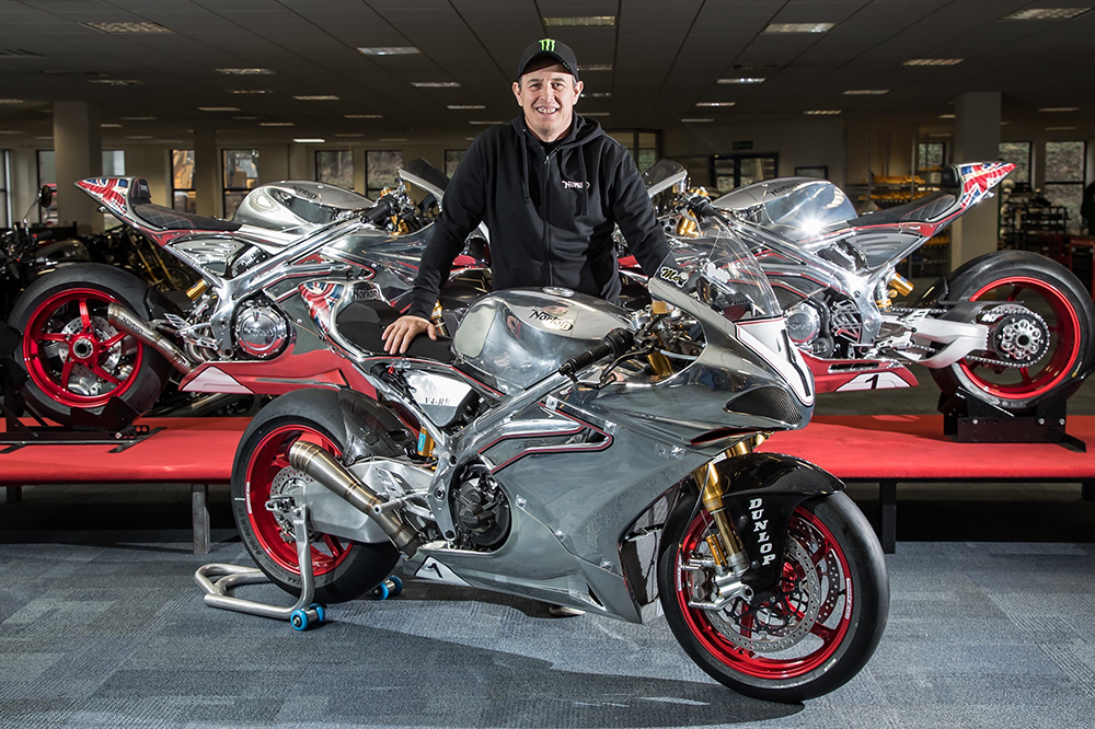 John McGuinness vuelve a Isla de Man de la mano de Norton