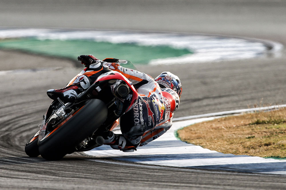 Dani Pedrosa logró el mejor tiempo de los entrenamientos MotoGP en Tailandia