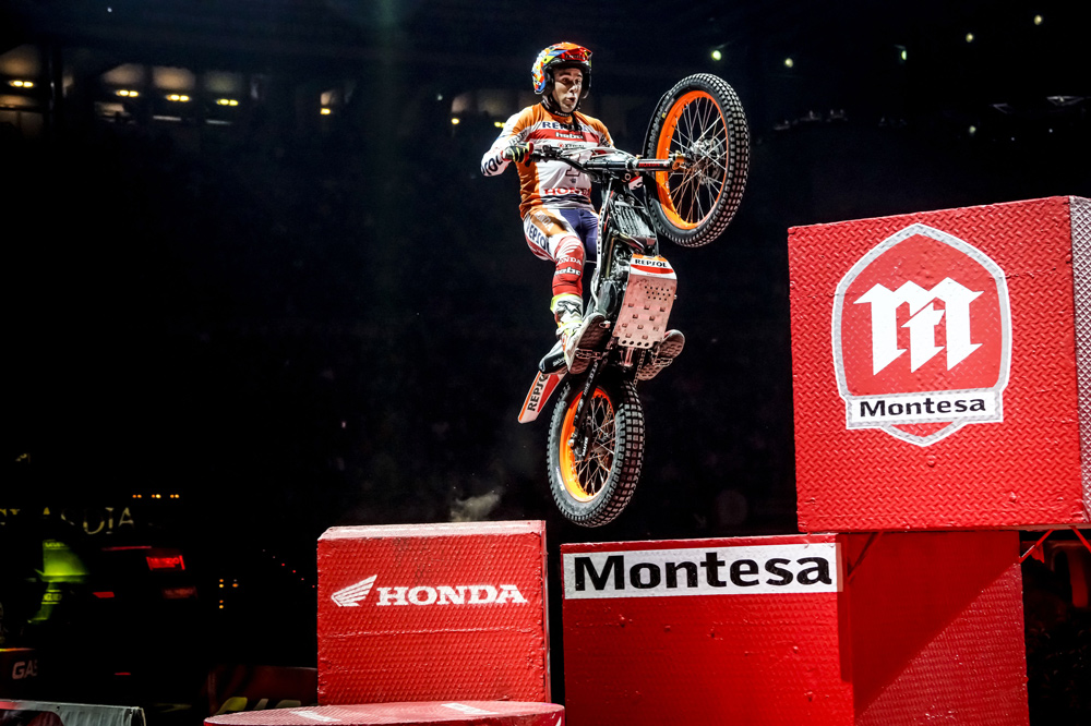 Toni Bou, victoria en el Trial Indoor de Barcelona 2018