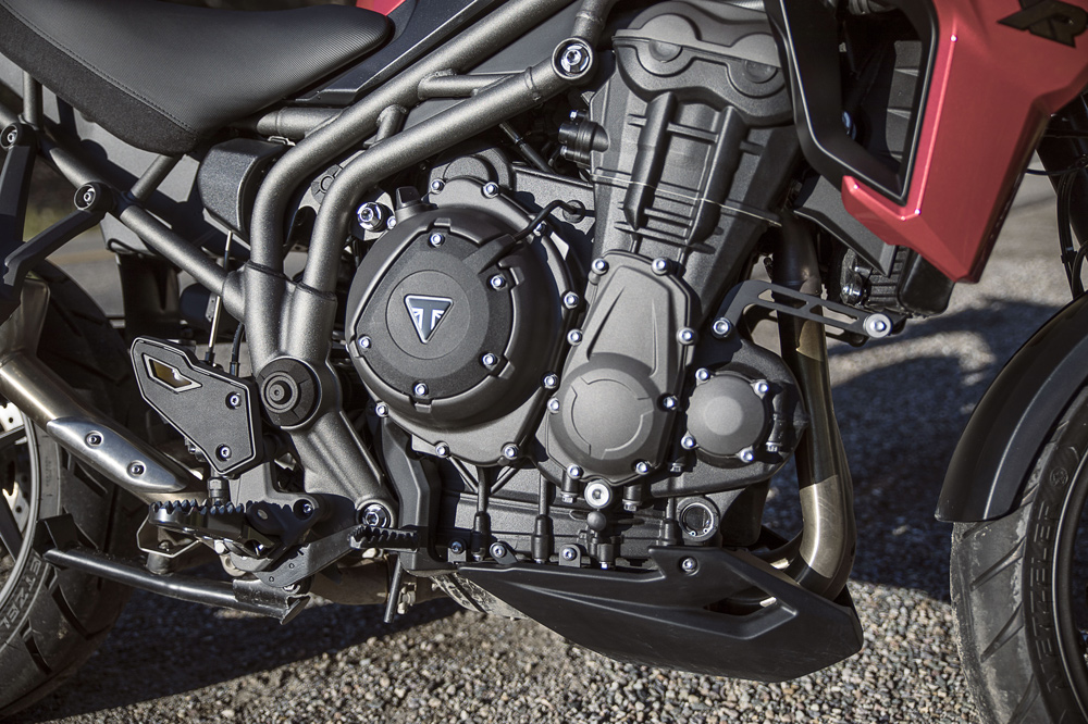 Motor de la Triumph Tiger 1200