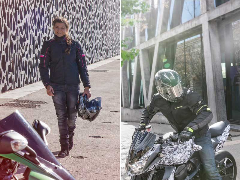 Chaquetas Livya y Lorenzo de VQUATTRO