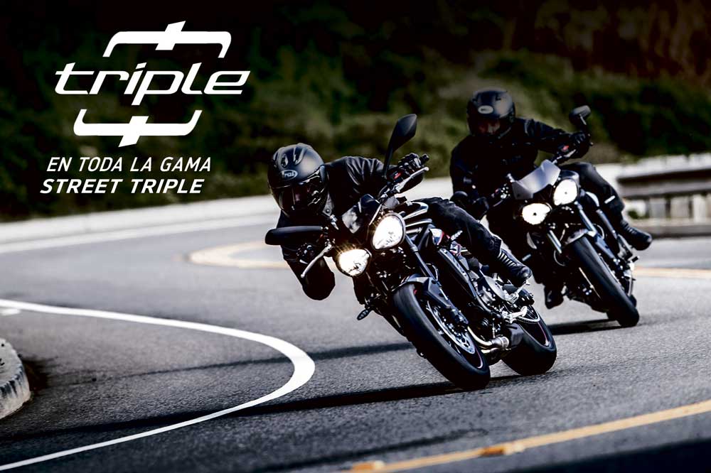 Oferta Triple 0 de gama Street Triple Triumph