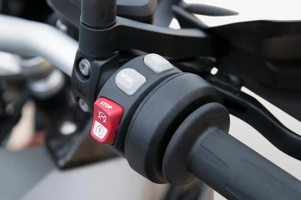 Puños calefactados para moto