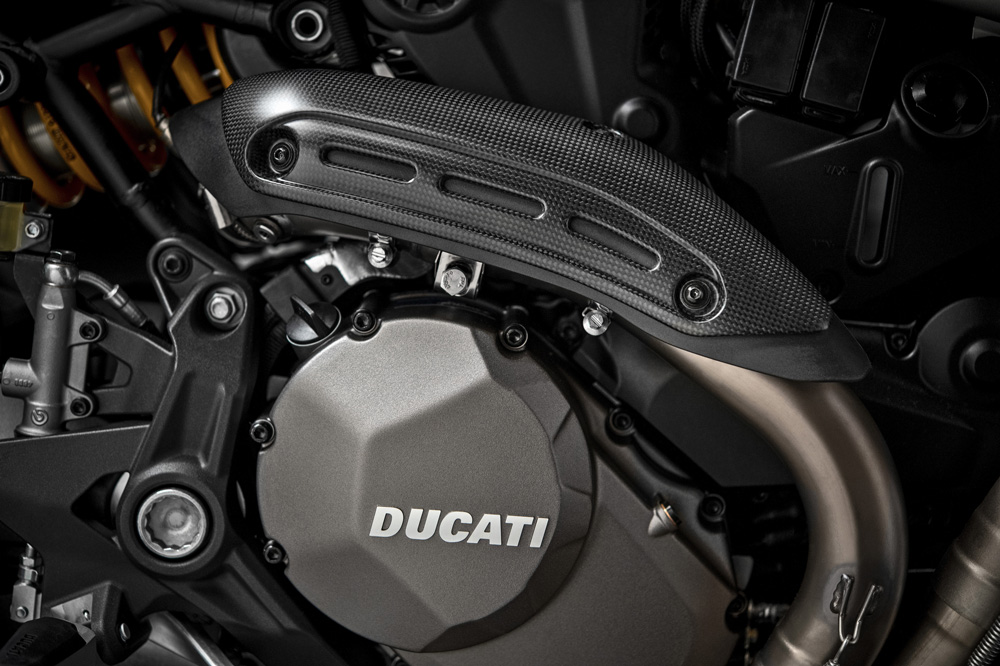 Protectores del escape de la Ducati Monster 1200 25 aniversario