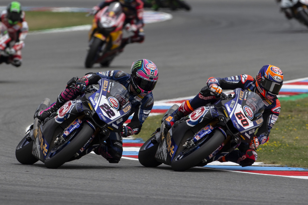 Alex Lowes y Van der Mark, Mundial SBK en Brno