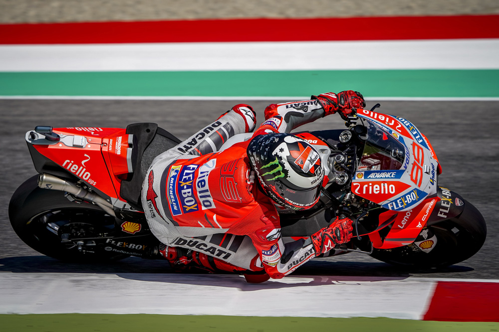 Victoria de Jorge Lorenzo en el Gran Premio de Italia