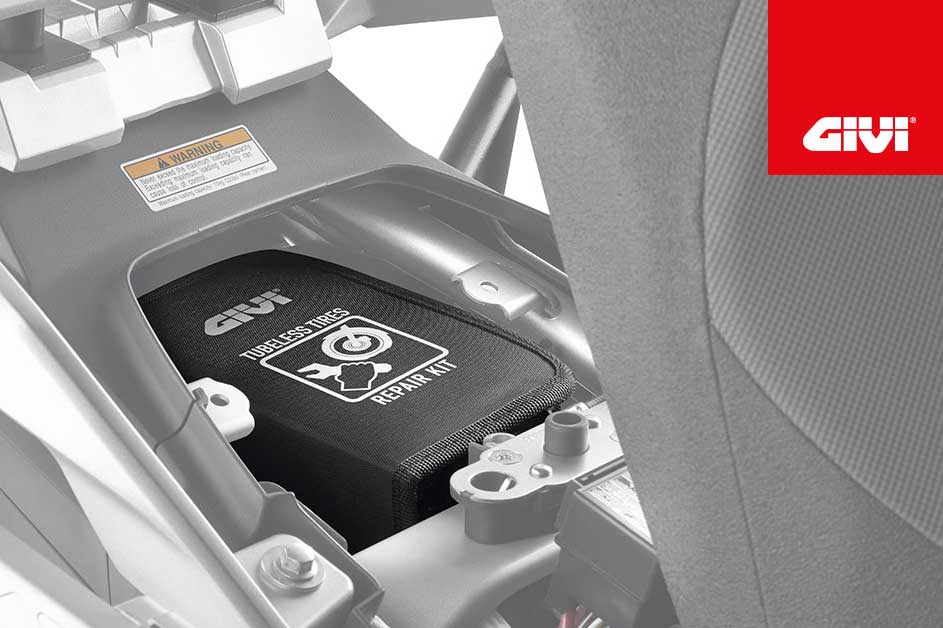 Kit repara pinchazos neumáticos S450 de Givi