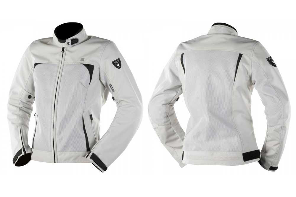 Chaqueta ventilada Tarah para mujer de VQuattro en blanco