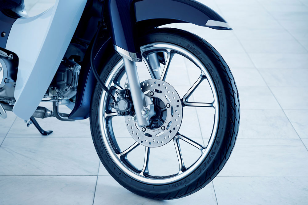 Freno de disco delantero del Honda Super Cub 125