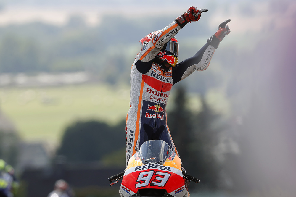 Victoria de Marc Márquez en el Gran Premio de Alemania MotoGP