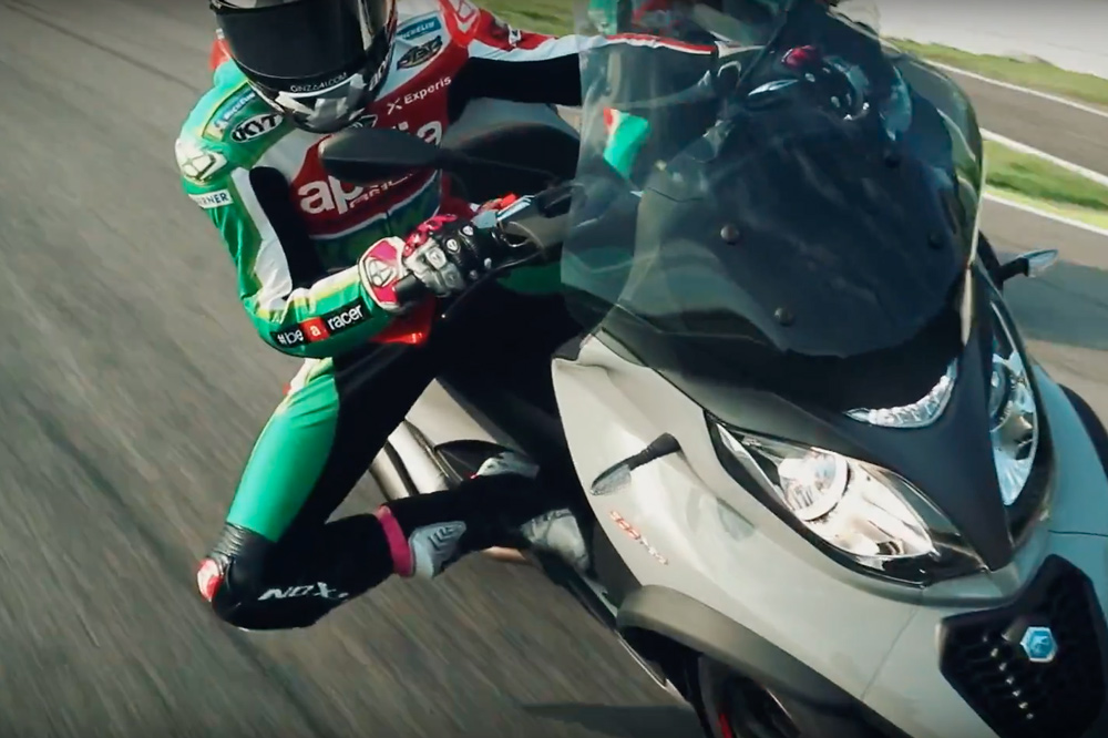 Piaggio MP3 en Mugello
