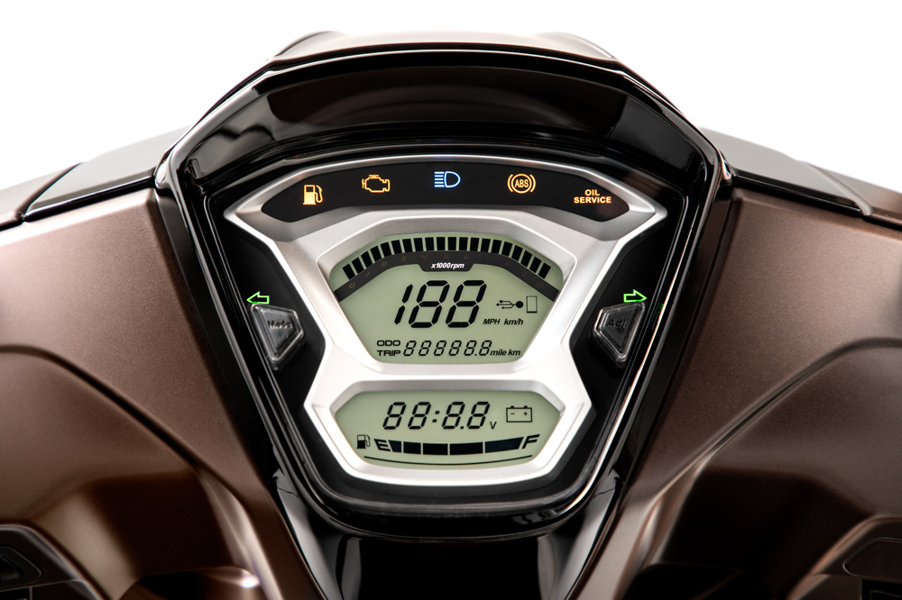 Cuadro de instrumentos del KYMCO People 125
