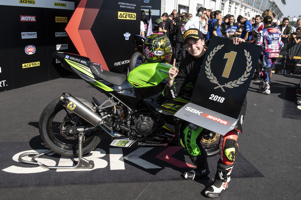 Ana Carrasco, Campeona del Mundo de Supersport 300