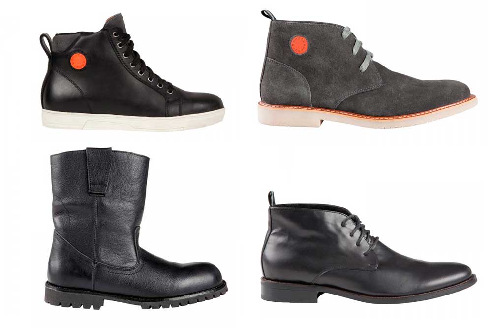Botas para moto Marty, Kent, Moon River y zapatos James de Tucano Urbano