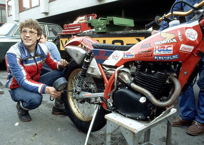 Eddy Lejeune fue Campeón del Mundo de Trial con Honda