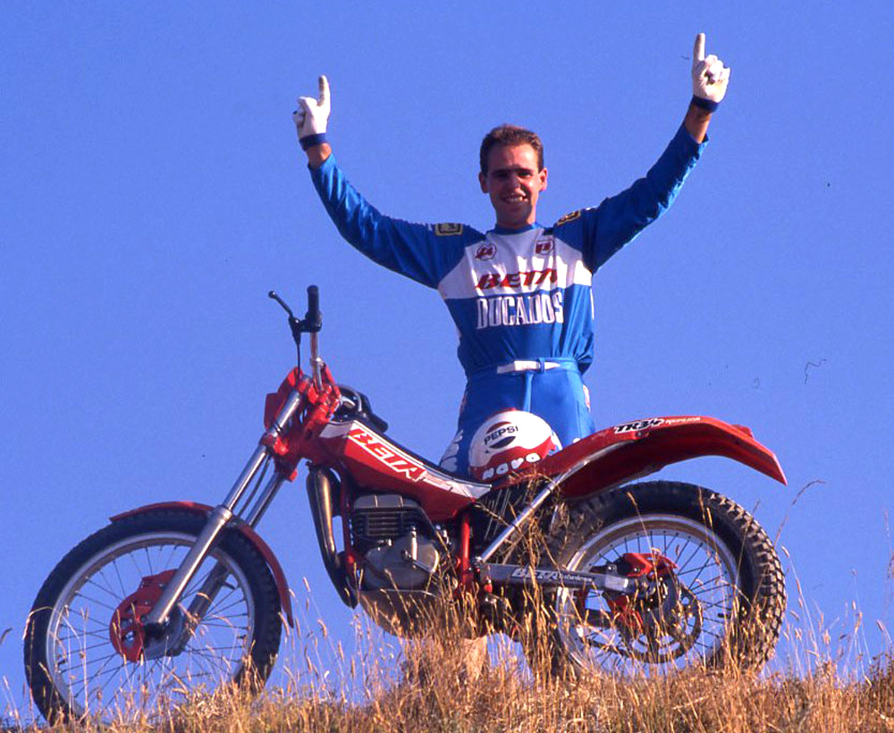 Jordi Tarrés marcó una nueva era en el Campeonato de España de Trial