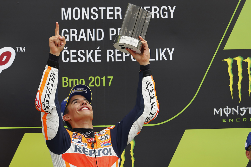 Marc Marquez, en 2017 fue maestro de la estrategia