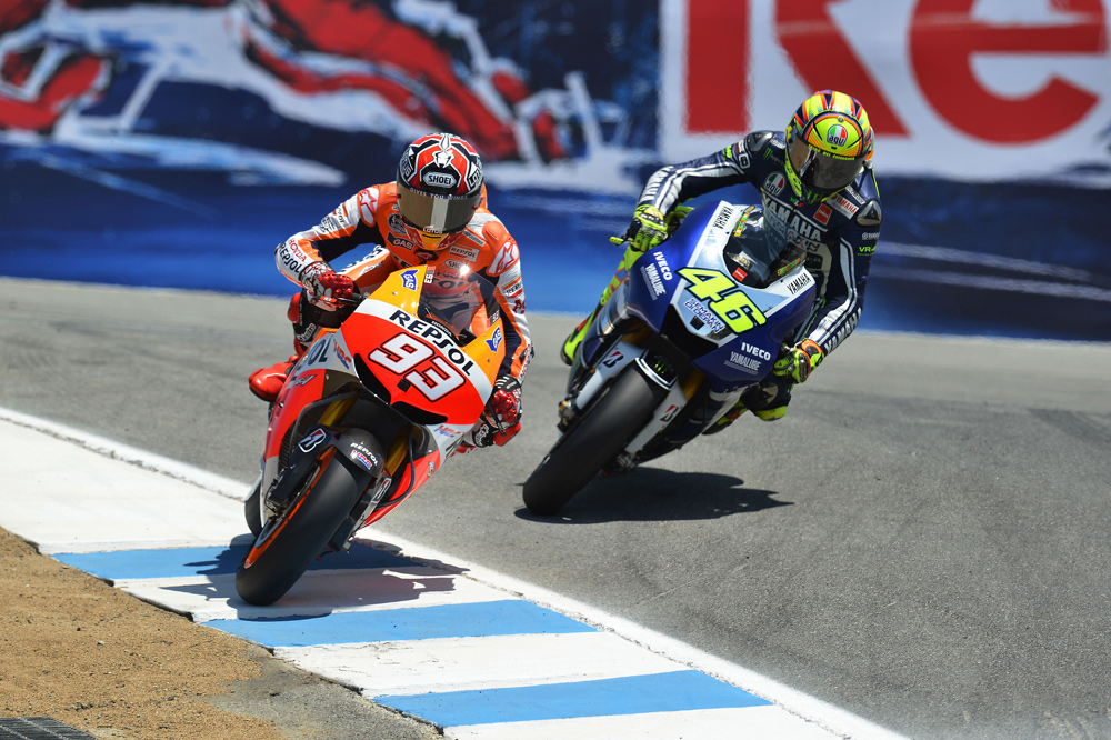 Marc Marquez adelantamiento en el sacacorchos