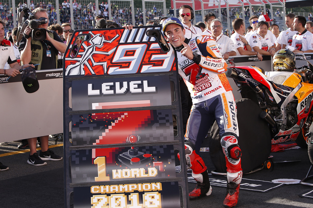 Marc Márquez, Campeón del Mundo de MotoGP 2018