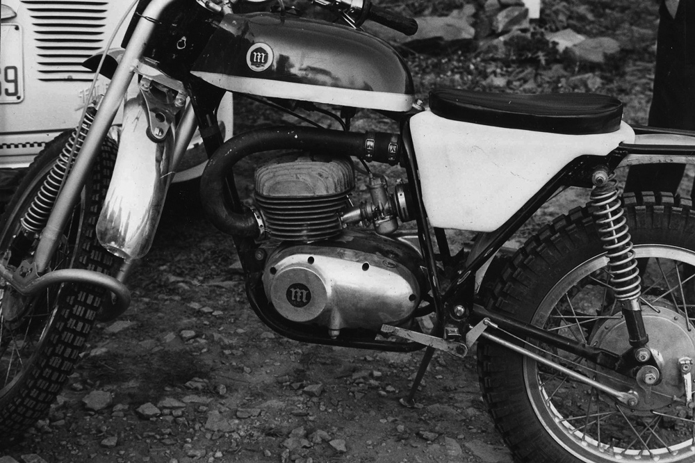 Prototipo Montesa Trial 250 de 1967 con horquilla Earles