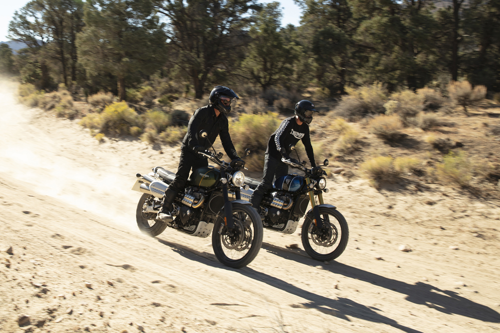 Triumph Scrambler 1200 XE y XC