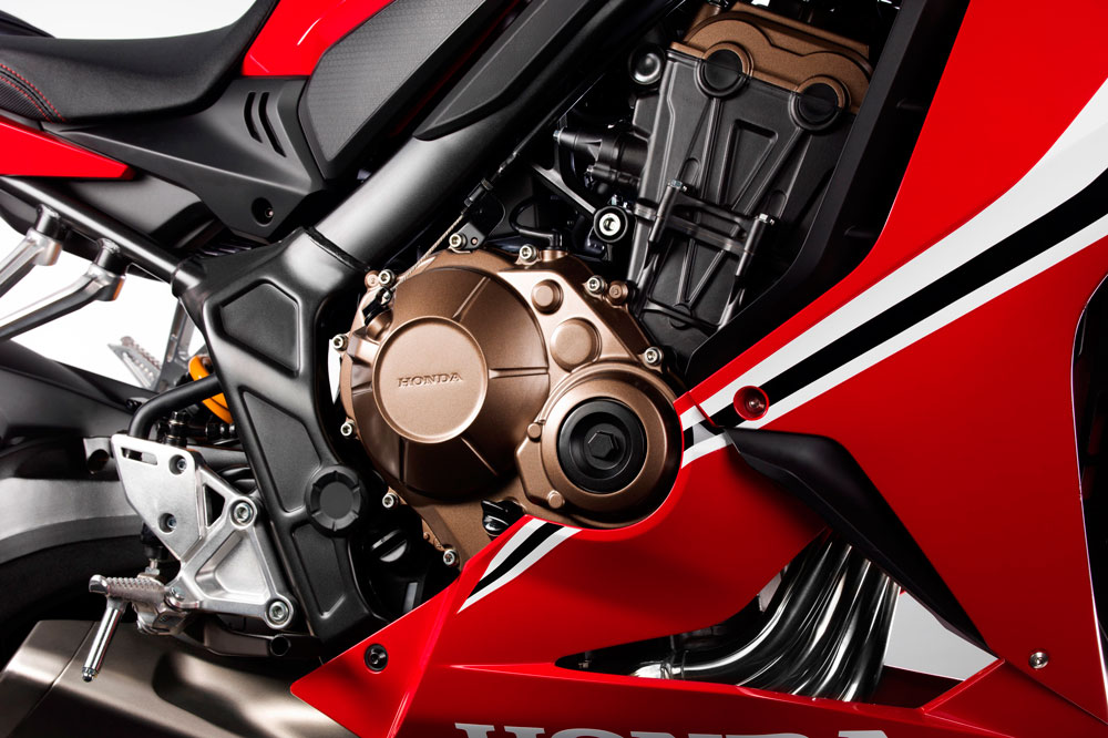 Motor de la Honda CBR 650 R
