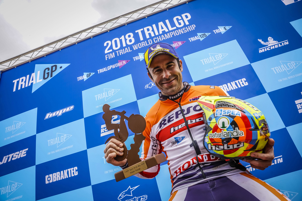 Toni Bou, galardonado por el COI