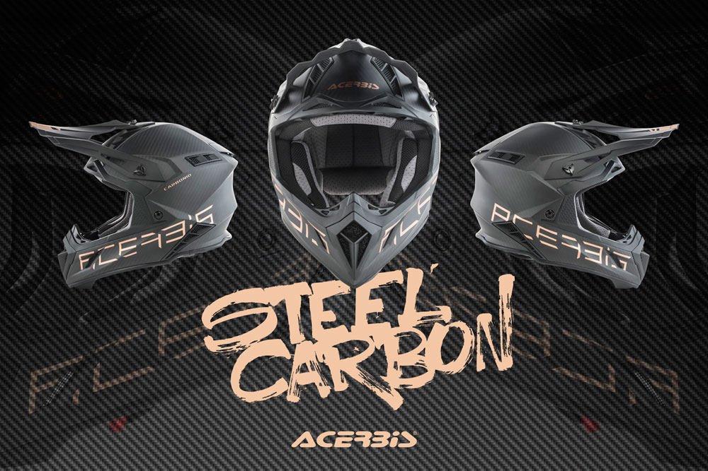 Casco Steel Carbon de Acerbis