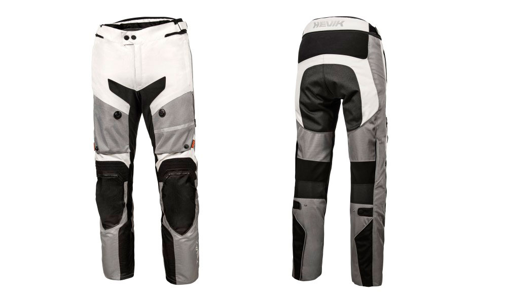 Pantalón Titanium de Hevik en blanco gris y negro