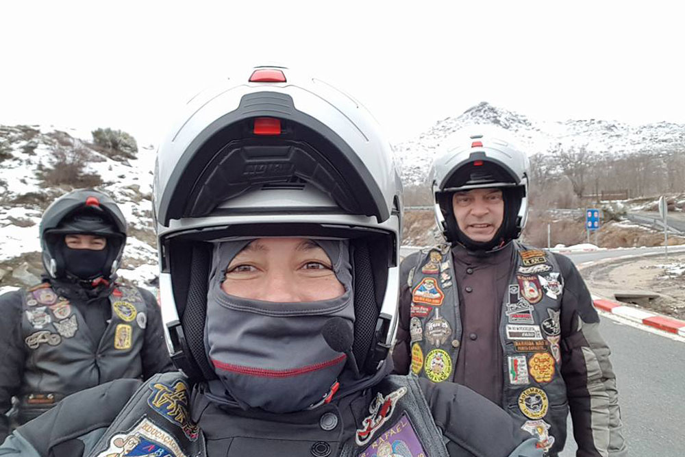 Equipamiento para ir en moto en invierno