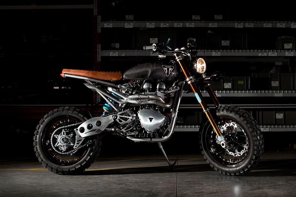 Así lucía la Triumph TFC Scrambler de 2014