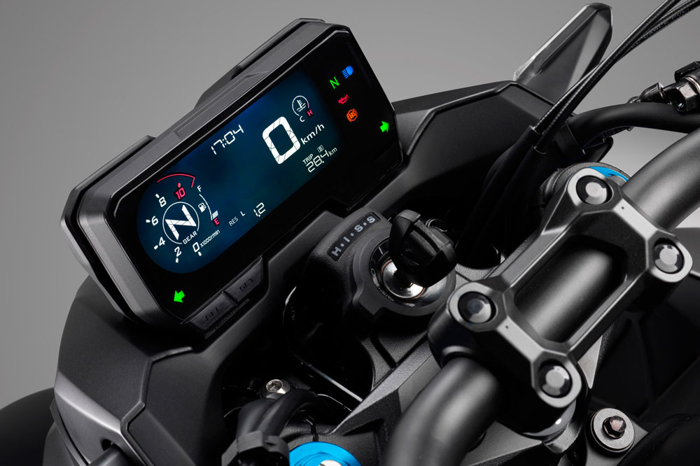 Cuadro de instrumentos de la Honda CB 500 F